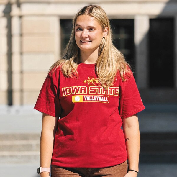 Champion® Iowa State Volleyball Cardinal T-Shirt